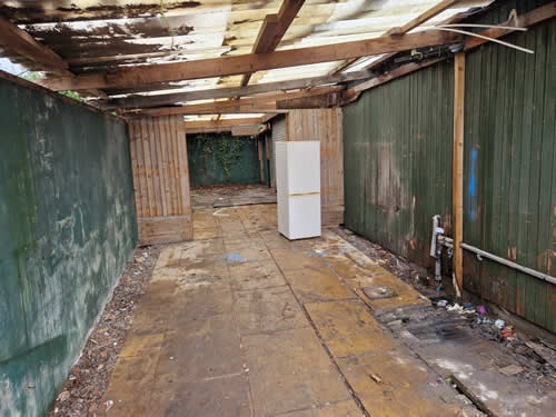 Bens Demolition Division job Site demolition at Framption Cotterall photo number 3