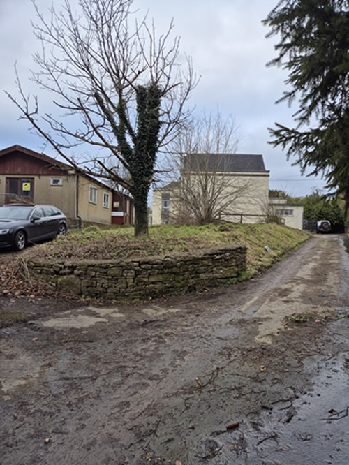 Bens Demolition Division photo The Old Quarries, Avening - cleared access then demolition for Orange Owl Construction