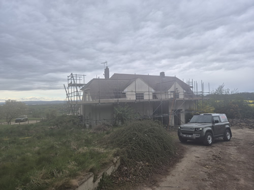 Bens Demolition Division photo Demolition of a house