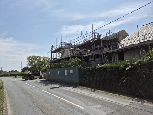 Bens Demolition Division photo Demolition of Cedar Care Home, Little Somerford, Near Malmsbury