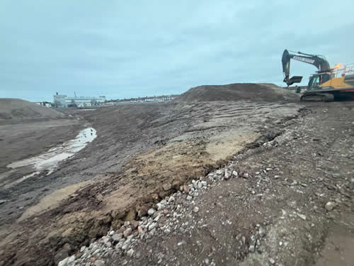 Bens Demolition Division photo Demolition of 10 acre factory site