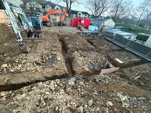 Bens Demolition Division job Holburne Park, Bath, Show Home demolition photo number 18