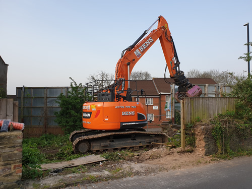 Bens Demolition Division photo Airballoon Road, St George, Bristol for TLC Chamberlain and Sons