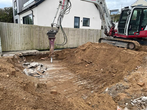 Bens Demolition Division job House demolition in Ogmore-by-Sea, Bridgend photo number 25